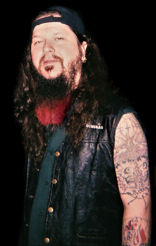 Dimebag Darrell in 2004, the year he died.