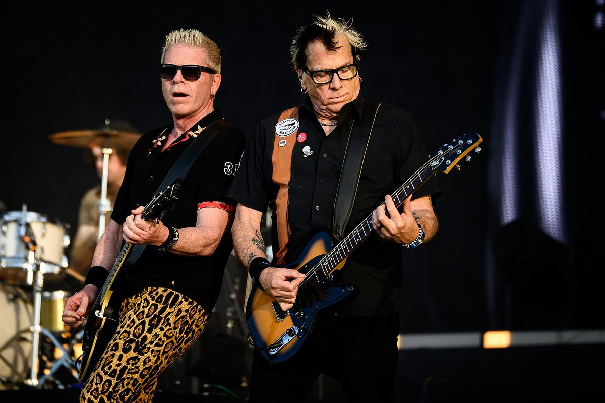 Dexter Holland and Noodles playing guitars side by side at the Southside Festival, Germany, 20 June 2026.