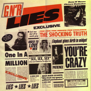 G N' R Lies album cover