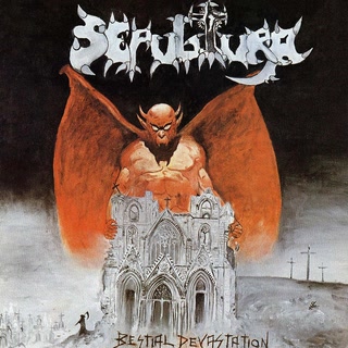 Bestial Devastation album cover