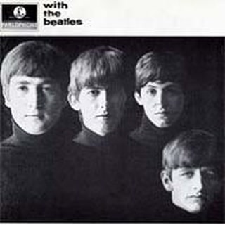 With the Beatles album cover